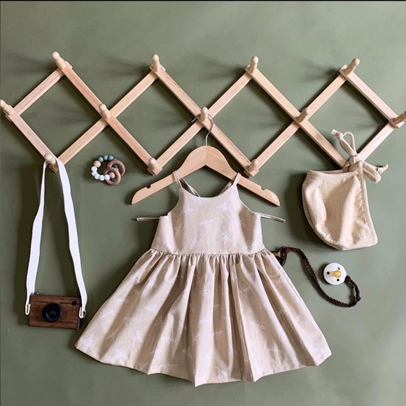 Arrows + RubiesCollector’s Dress Golden Bees 12M Handmade USA